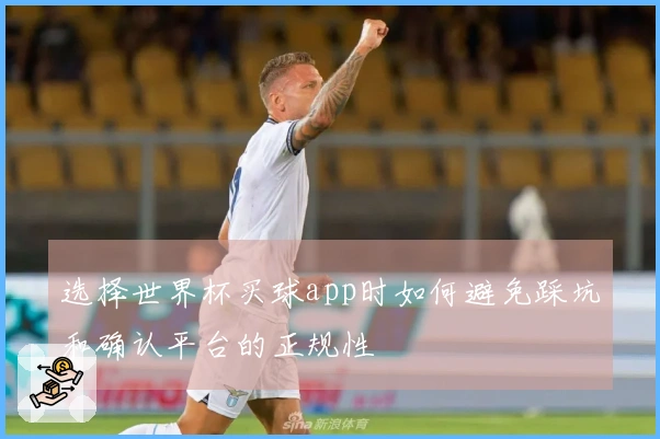 选择世界杯买球app时如何避免踩坑和确认平台的正规性